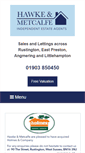 Mobile Screenshot of hawkemetcalfe.co.uk